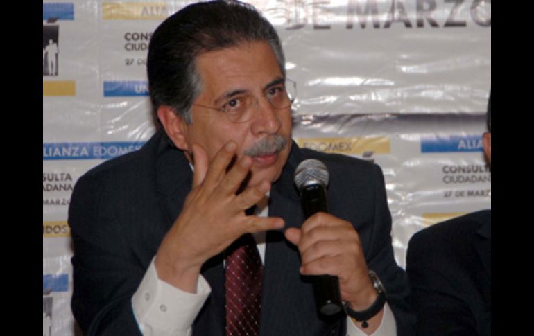 Jesús Ortega Martínez, líder de la corriente Demócratas de Izquierda. EL UNIVERSAL  /
