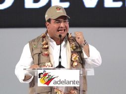 El gobernador de Veracruz, Javier Duarte de Ochoa planteó que este delito sea tipificado como Perturbación del Orden Público. ARCHIVO  /