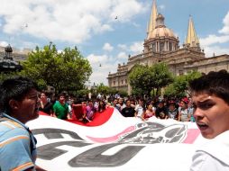 Habrá movilizaciones incluso frente a Casa Jalisco. A. GARCÍA.  /