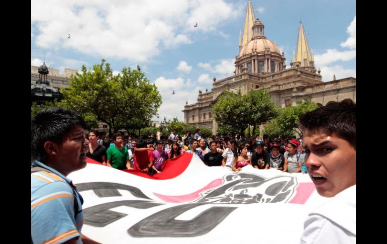 Habrá movilizaciones incluso frente a Casa Jalisco. A. GARCÍA.  /