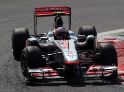 Jenson Button a bordo del McLaren, tendrá nuevo director deportivo a partir del 2012. AFP  /