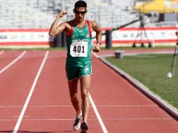 Horacio Nava junto con Eder Sánchez son la cabeza del equipo mexicanos de atletismo en los Panamericanos. MEXSPORT  /