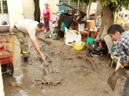 una vez resuelta la reubicación de las familias, se procederá a derribar las casas en riesgo. E. PACHECO  /