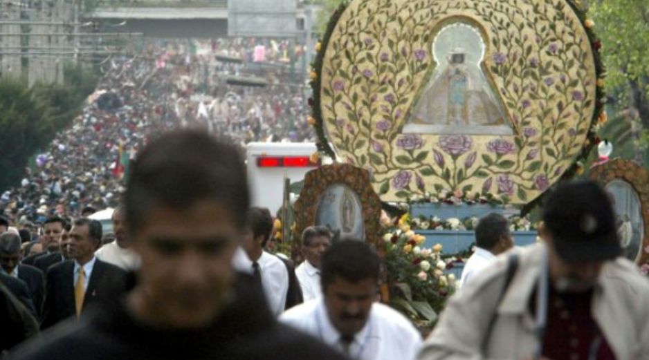 Como en el 2010, la Virgen será colocada en un templete de unos ocho metros de altura a las afueras de la Basílica de Zapopan. ARCHIVO  /