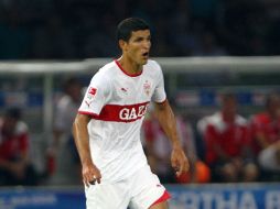 El Maza Rodríguez una vez más mostró que es inamovible en el Stuttgart al jugar todo el encuentro. MEXSPORT  /