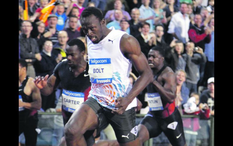 Usain Bolt, tres veces campeón olímpico y cinco veces mundial permanece invicto en pista esta temporada. REUTERS  /