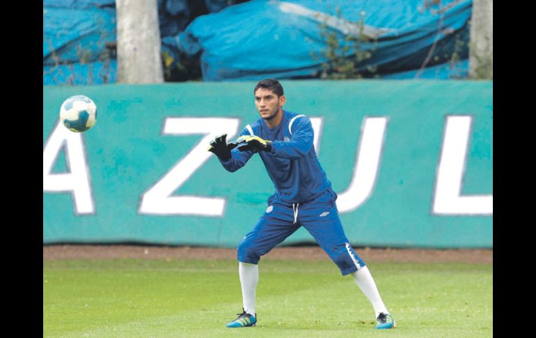 Jesús Corona volvió a la titularidad del marco celeste. MEXSPORT  /