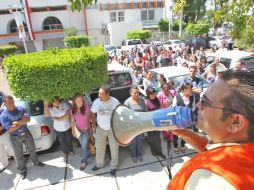 La evacuación de población se realizó en edificios públicos de la ciudad.  S. NÚÑEZ  /