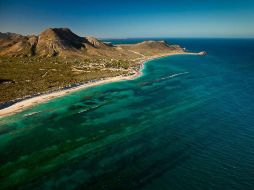 Se muestra Cabo Pulmo, en el Golfo de Baja California, Greenpeace se sumó a la defensa de este arrecife del noroeste del país. EFE  /