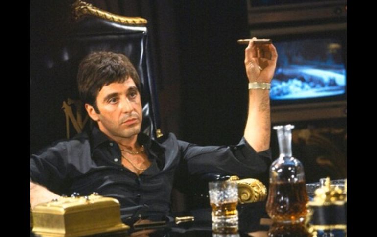 Al Pacino como el cubano Tony Montana en la versión de 'Scarface' de 1983. ARCHIVO  /