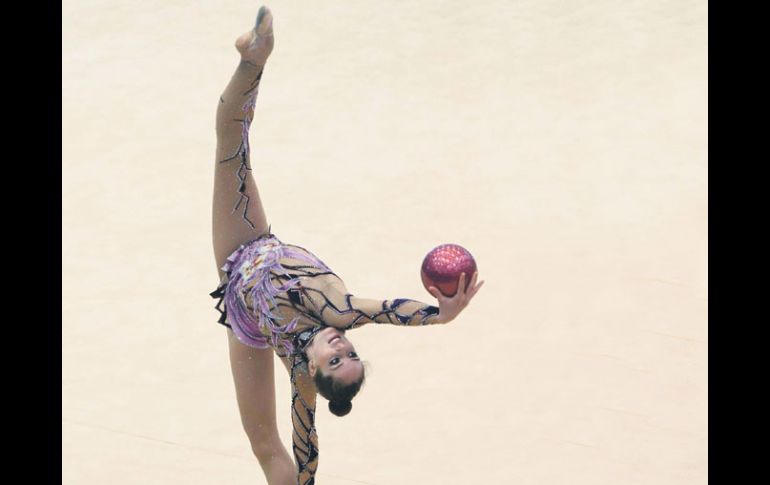 La gimnasta tapatía Cynthia Valdez está en el lugar 35 en la clasificación all around. MEXSPORT  /