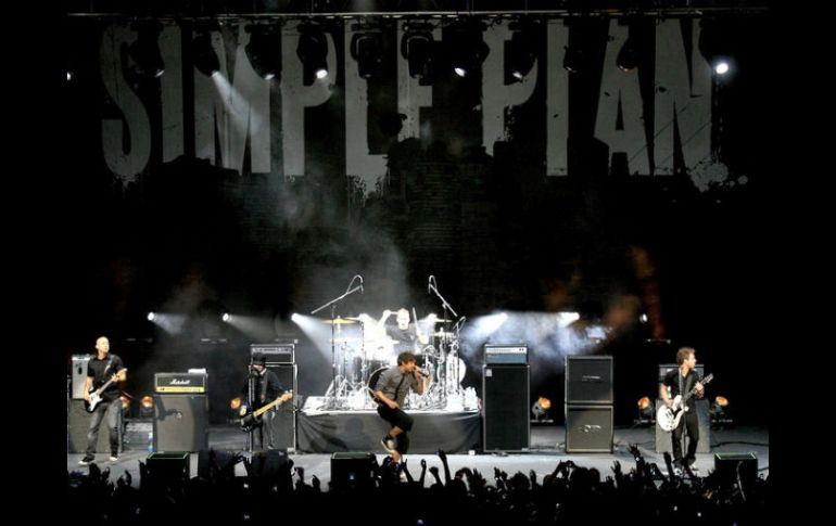 Simple Plan es una banda Pop Punk formada en el año 1999. ARCHIVO  /