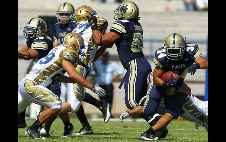 Pumas CU se enfrentará a los Leones de la Universidad Anáhuac de Cancún. MEXSPORT  /