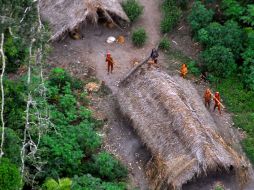 Tribu no contactada, en el Amazonas brasileño. ESPECIAL  /