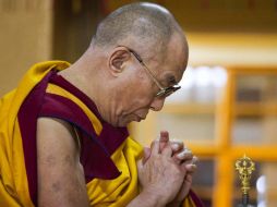 Los monjes gritaron 'Larga vida a Dalai Lama' antes de prenderse fuego. AP  /