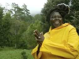 Wangari Mathai estuvo contra la deforestación, y a favor de una mejor vida para la mujer keniana. EFE  /