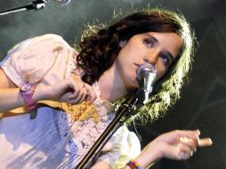 Con el álbum Mediocre, Sariñana ganó el premio MTV 2008 a la mejor artista revelación y fue nominada a los Grammy. ARCHIVO.  /