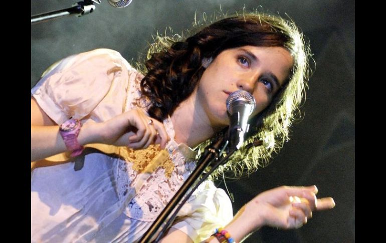 Con el álbum Mediocre, Sariñana ganó el premio MTV 2008 a la mejor artista revelación y fue nominada a los Grammy. ARCHIVO.  /