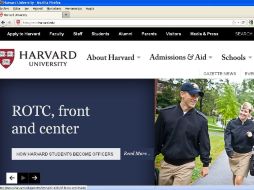 Harvard desmontó el sitio atacado durante varias horas. Actualmente se estudia el ataque para mejorar la seguridad. ESPECIAL  /