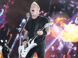 El poder de Metallica se escuchó en el escenario que albergó a miles de espectadores. NTX  /