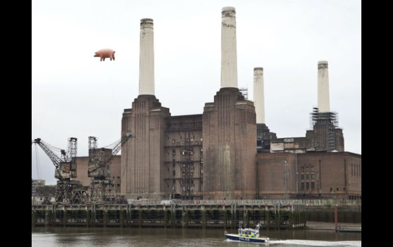 Los organizadores del evento quisieron conmemorar los 14 discos de estudio de Pink Floyd. AP  /