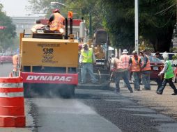 La Avenida Vallarta quedará concluida esta misma semana; contó con una inversión de ocho millones 600 mil pesos. A. HINOJOSA  /