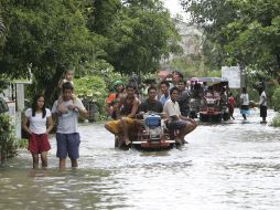 Las precipitaciones han afectado a más de 72 localidades en la zona con más de 100 milímetros de lluvia. AP  /