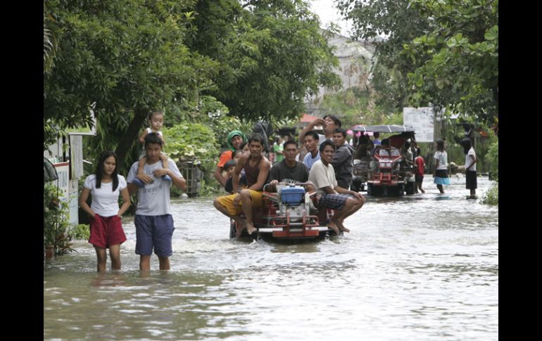 Las precipitaciones han afectado a más de 72 localidades en la zona con más de 100 milímetros de lluvia. AP  /