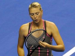 Sharapova se torció el tobillo izquierdo en su partido del jueves por los cuartos de final del Abierto Pan Pacific. MEXSPORT  /