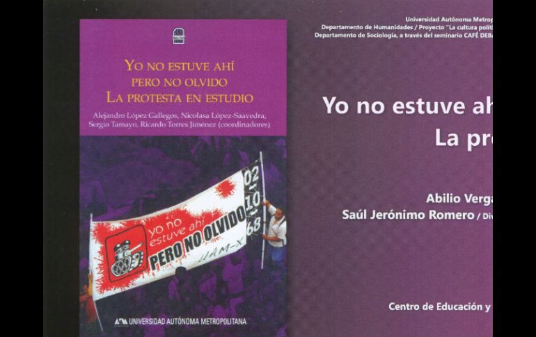 Se trata de un libro que implica un trabajo con mucha información, trabajo acumulado que se refleja en 570 páginas. ESPECIAL  /