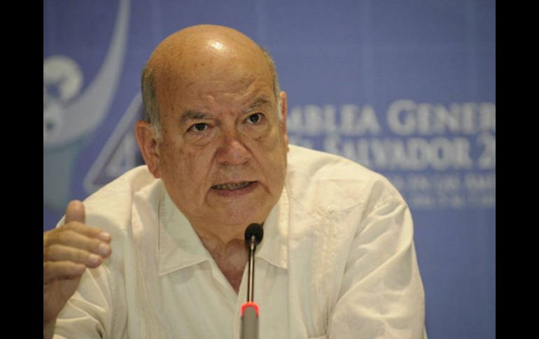 José Miguel Insulza, secretario de la Organización de Estados Americanos (OEA). ARCHIVO  /