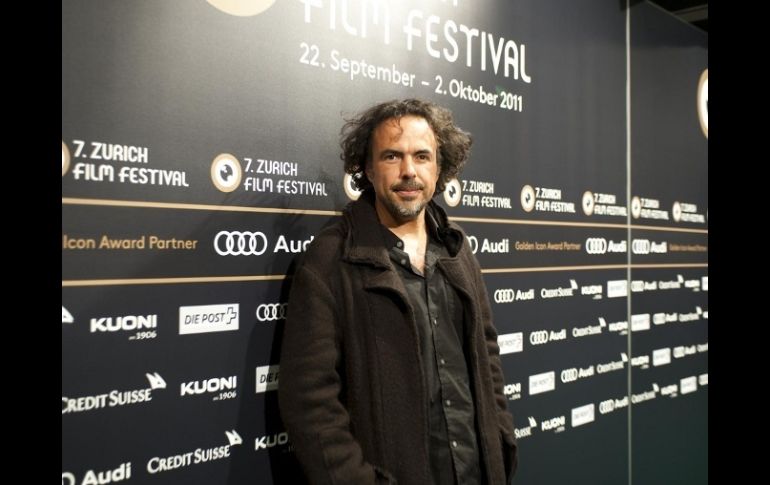 El cineasta mexicano Alejandro González Iñárritu en la séptima edición del Festival de Cine de Zurich. NTX  /