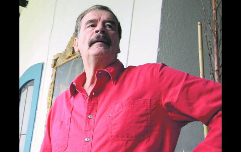 El ex presidente Vicente Fox instó al Instituto Federal Electoral a que “no la siga regando”. EL UNIVERSAL  /