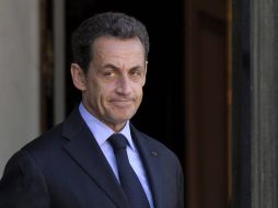 SArkozy alcanza el 54 por ciento de simpatía dejtro de la UMP. EFE  /