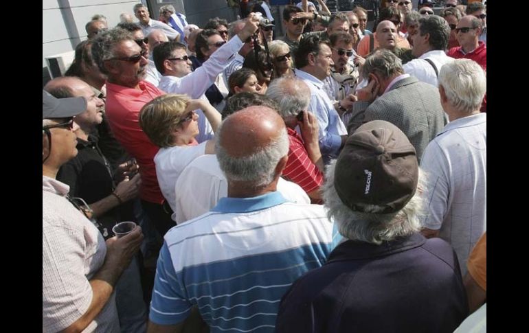 Las protestas de principios de año en Bahrein pusieron a EU en la posición de denunciar la violencia. EFE  /