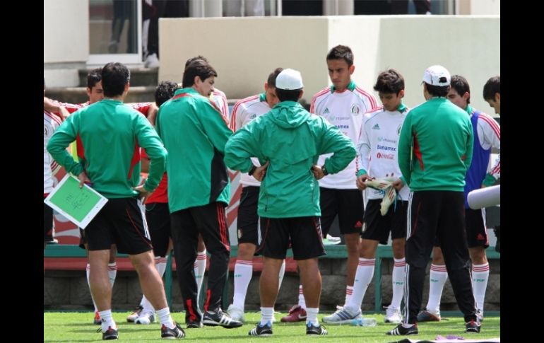 La Selección Sub-22 inició este lunes su concentración rumbo a la Fiesta de América. EL UNIVERSAL  /