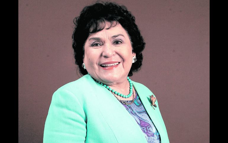 Carmen Salinas, luego de un largo receso enfocada en la televisión, retomó la obra Aventurera. EL UNIVERSAL  /