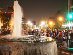 Las noches panamericanas seguramente lucirán como las de los sábados, en avenida Chapultepec.  /