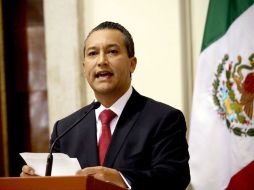 El titular de la Segob, Francisco Blake Mora, busca recuperar en Veracruz los espacios invadidos por el crimen. EL UNIVERSAL  /