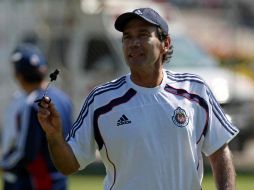 Quirarte se ha puesto como meta 10 años ser técnico del Guadalajara y espera cumplirlos, para luego retirarse. MEXSPORT  /