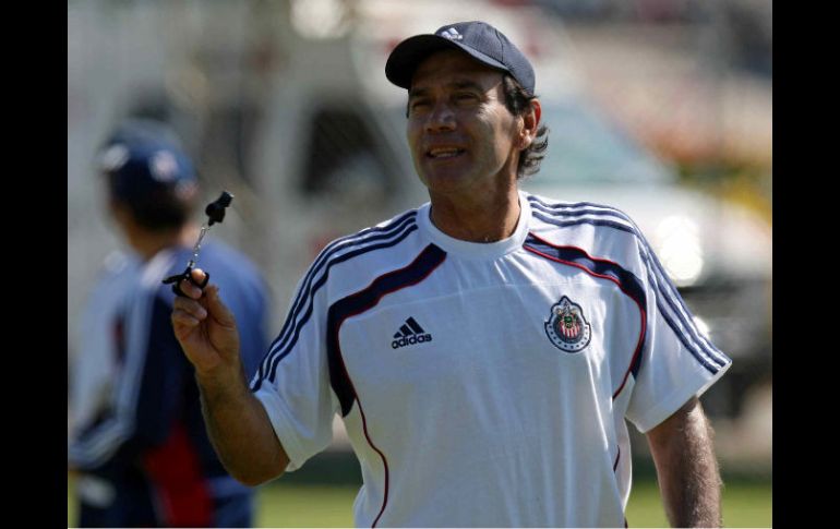 Quirarte se ha puesto como meta 10 años ser técnico del Guadalajara y espera cumplirlos, para luego retirarse. MEXSPORT  /