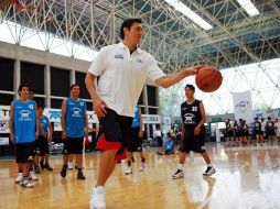 El basquetbolista mexicano Eduardo Nájera. MEXSPORT  /