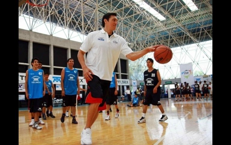 El basquetbolista mexicano Eduardo Nájera. MEXSPORT  /