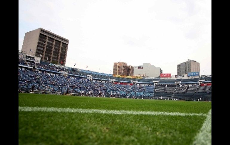 El sábado será el primer encuentro que se dispute sin parte del alambrado en el estadio Azul. MEXSPORT  /