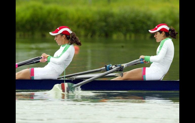 En la fotografía las mexicanas Lilia Perez Rul y Ana Alicia Ramírez. MEXSPORT  /