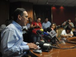 El alcalde de Monterrey, Fernando Larrazabal, declaró hoy ante el ministerio público por la investigación contra su hermano Jonás.  /