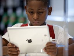 Los niños que participaron en la terapia respondieron positivamente al uso del iPad. AFP  /