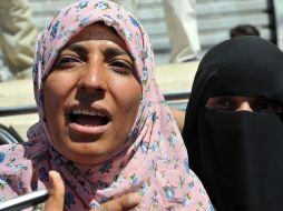 Tawakkul Karman es una de las figuras de las protestas populares en Yemen. EFE  /