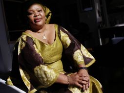 La liberiana Leymah Gbowee, laureada con el  premio Nobel de la Paz de 2011. REUTERS  /