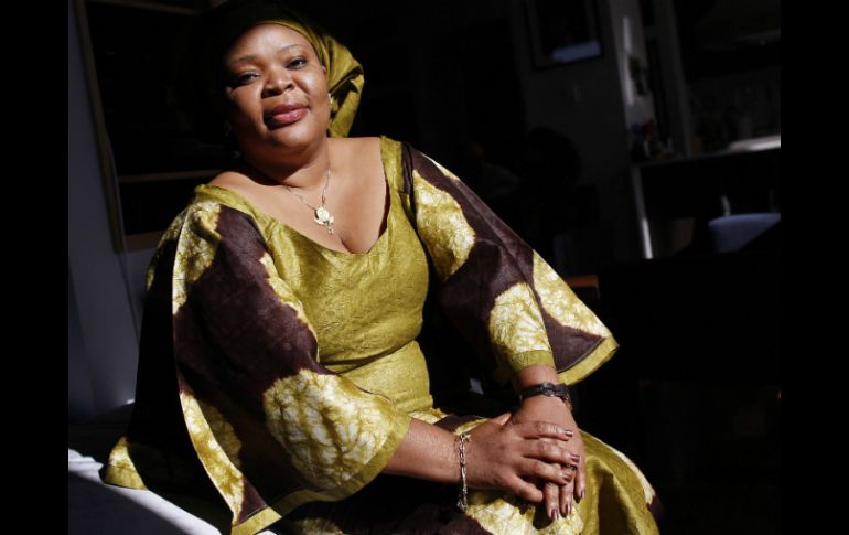 La liberiana Leymah Gbowee, laureada con el  premio Nobel de la Paz de 2011. REUTERS  /